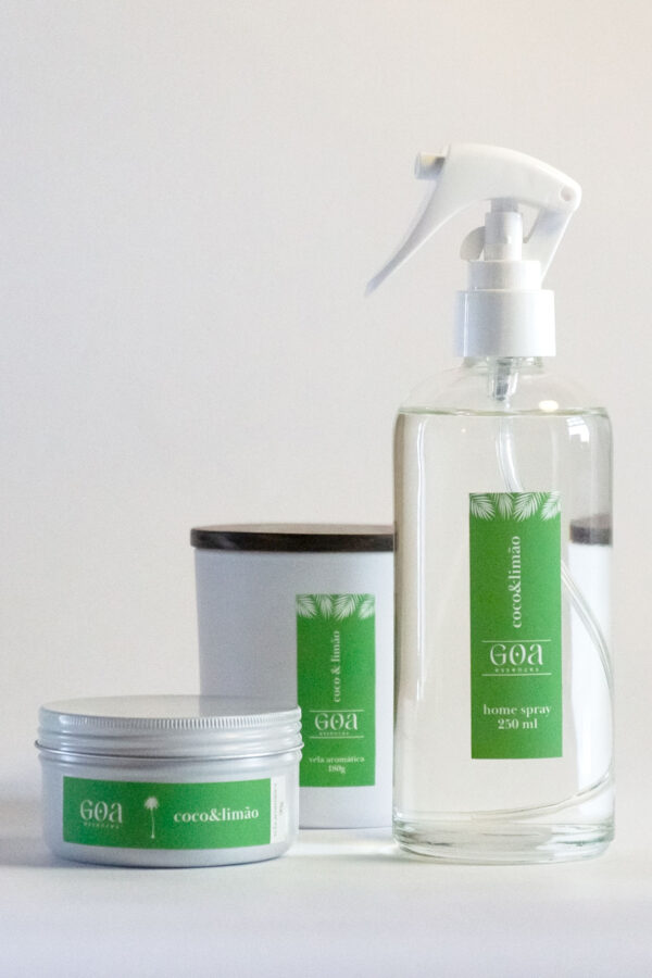 Kit Coleção Tropical Vibes Côco & Limão